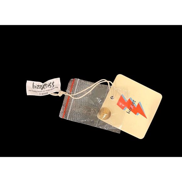 BIZZ X SISS Party Cardi, Light The Night Boy's Cardigan BLUE Size 3 NWT - Picture 4 of 4